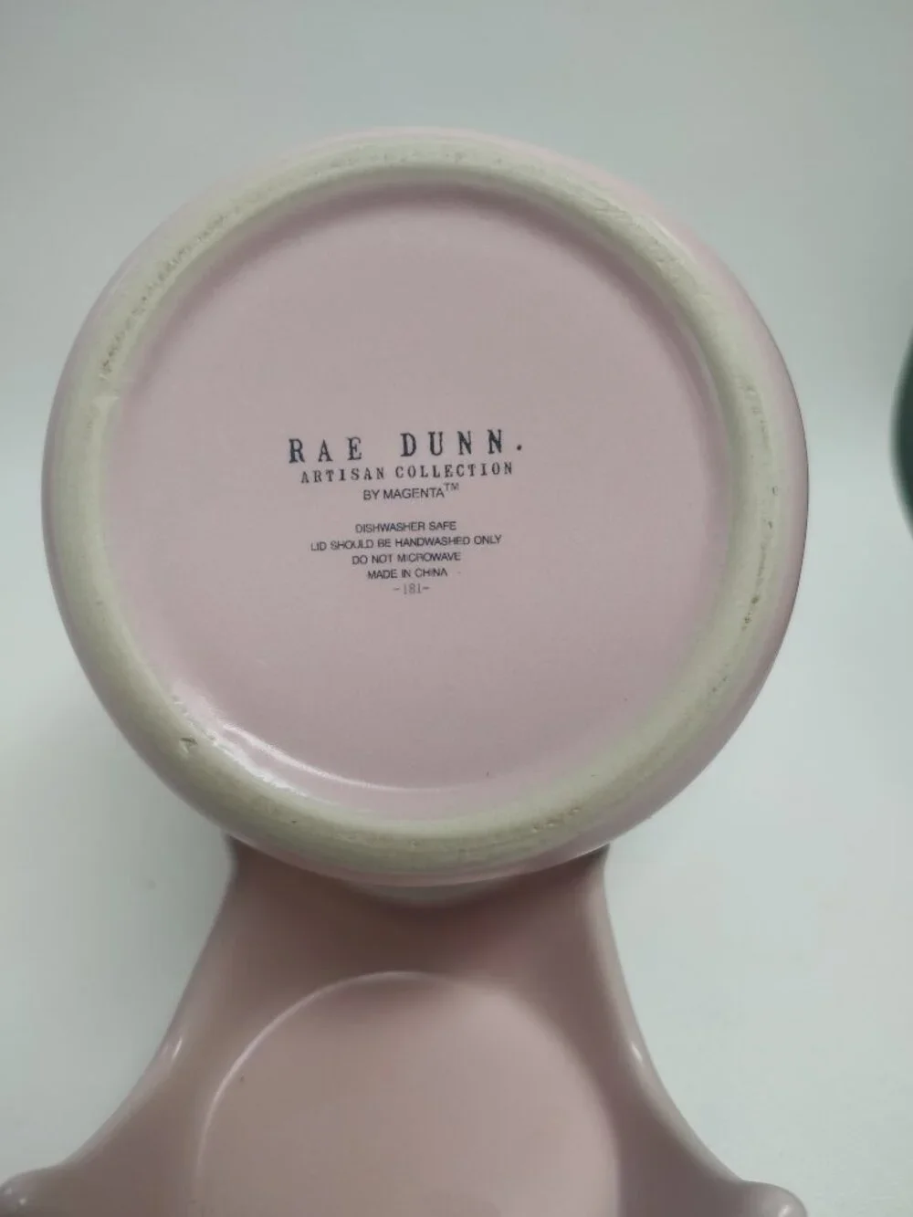 RAE DUNN Pink Queens Kitchen Crown Lidded Container Magenta 7